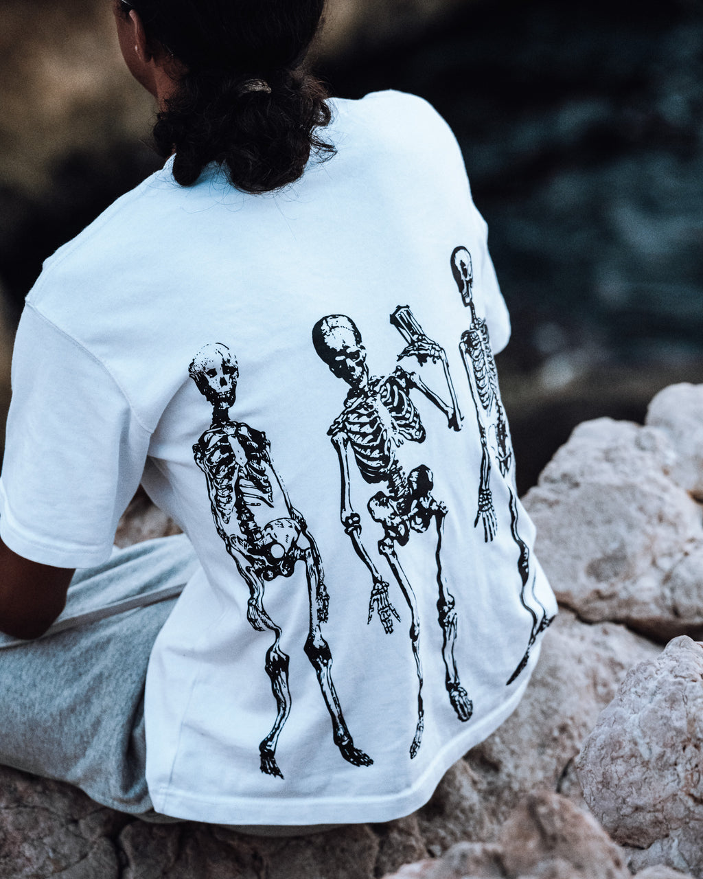 Skeleton Tee nique tout